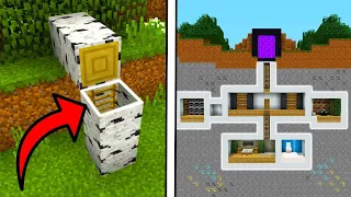 Minecraft'ta Gizli Yer Yapmanın 10 Yolu!