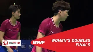 F | WD | DU/LI (CHN) [8] vs MATSUTOMO/TAKAHASHI (JPN) [2] | BWF 2019