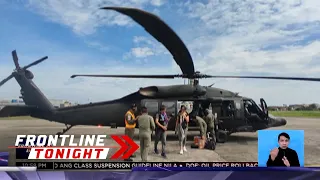 Pasilip sa Black Hawk helicopter ng Philippine Air Force