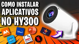 ✅Como Instalar Aplicativos no Projetor HY300 (método mais fácil e rápido)