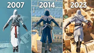 Jumping From the Highest Points in Assassin's Creed Games