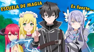 TOP 10 ANIMES DONDE EL PROTAGONISTA VA A UNA ESCUELA DE MAGIA Y TERMINA SIENDO EL MAS PODEROSO 🔥🔥