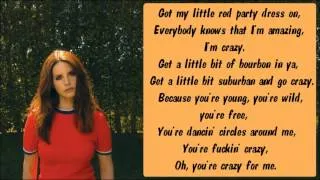 Lana Del Rey - Cruel World Karaoke / Instrumental with lyrics on screen