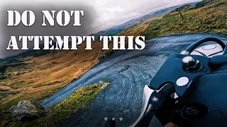 DON'T ATTEMPT this if you're an inexperienced Motorbike Rider - Hardknott Pass England