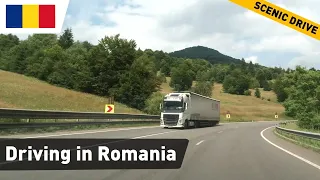 🔴 Romania • Relaxing Drive  🇷🇴 • Scenic Views【1080p HD】• Driving in Bistrita Nasaud
