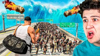 TODOS los DESASTRES NATURALES de GTA 5! 🌋🌪️ (Película)