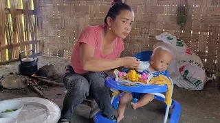 cook porridge for my daughter, fix the gate, grow more vegetables