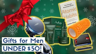 11 Gifts for Men UNDER $50 You Probably HAVEN'T Thought About! | Holiday Gift Guide 2022