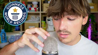 ASMR FASTEST MOUTH SOUNDS - WORLD RECORD