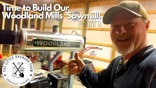 Woodland Mills HM126 Portable Sawmill Build.