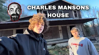 Exploring CHARLES MANSONS Abandoned House!!