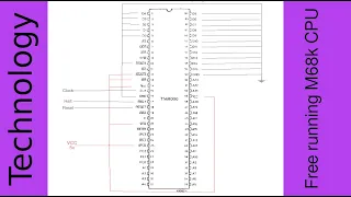 Free Running a M68k CPU