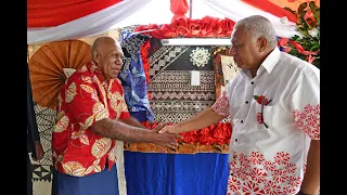 Fijian Prime Minister commissions the Waibalavu Village rural electrification project