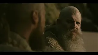 Vikings, end scene, last scene.... reflecting on a life lived.