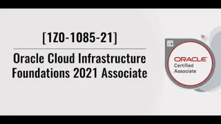 Oracle Cloud Infrastructure Foundations Exam Questions - Part-2 |1ZO-1085