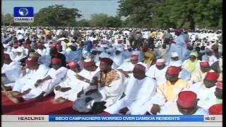 Emir Of Kano Leads Eid Prayer As Muslims Pray For National Security