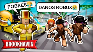 SIENDO POBRES en BROOKHAVEN 💸😭 con @ONEFLOWYT @zerflox9844