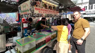 Penang Road Famous Teochew Chendul |  Armenian Street | Penang Street Food Walking Tour