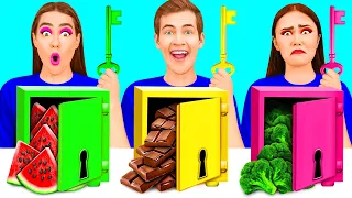 Solve the Mystery Challenge of 1000 Keys | Food Battle by TeenChallenge