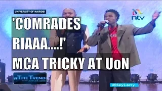 #theTrend: MCA Tricky finally goes to university and no one would stop him