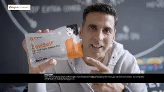 Test Yourself By Yourself | Akshay Kumar | CoviSelf Ad | Mylab DiscoverySolutions | Mylab | Gujarati