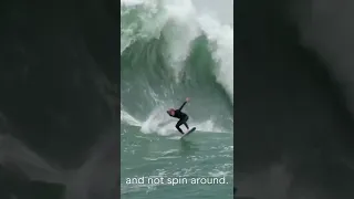 Big Wave Surfing Without Straps?