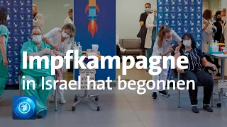 Impfungen gegen Corona-Virus in Israel