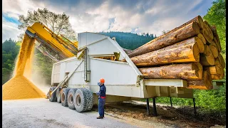 65 Amazing Dangerous Wood Chipper Machines Working With Operating At An Insane Level