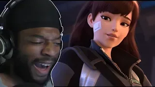 D.VA & RESPONSIBILITY | Reacting to Overwatch Animated Short | “Shooting Star”