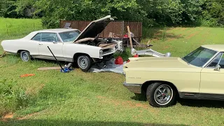 1966 Pontiac. Will this “barn find” start and run after sitting since 1992?