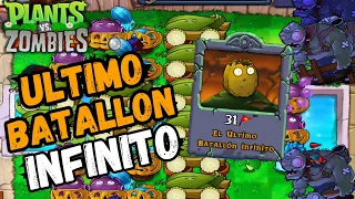 El Último Batallon infinito (1 - 30 banderas) - Plants vs Zombies Móvil