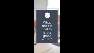 What does it cost to hire a Grant Writer?