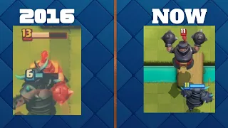 P.E.K.K.A in 2016 vs Now - Clash Royale