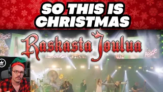 Twitch Vocal Coach Reacts to "So This is Christmas" feat. Floor Jansen & More (Raskasta Joulua)