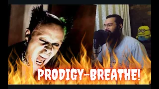 METAL DRUMMER REACTS TO THE PRODIGY - BREATHE