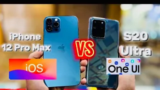 IPhone 12 Pro Max vs Samsung S20 Ultra: Speed Test