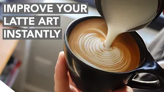 TOP THREE - Tips To Improve Your Latte Art Instantly