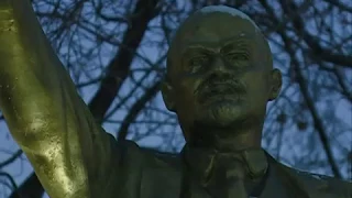 В Заозёрном установили памятник Ленину