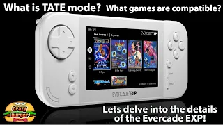 Evercade EXP - What is TATE Mode? What games are compatible? - Lets delve into the details and more!