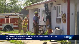 Clarke County cafe catches fire Tuesday afternoon