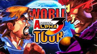 Max NEVER PLAYED World Tour - Street Fighter Alpha 3 (Saturn) Full World Tour