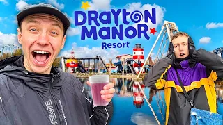 My First DRAYTON MANOR Vlog!