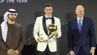 Robert Lewandowski Named 2020 Player Of The Year At The Globe Soccer Awards