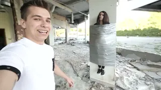 TESTUJĘ JEJ NAJWIĘKSZY LĘK - TAŚMA PRANK! *popłakała się* REUPLOAD -FRIZ