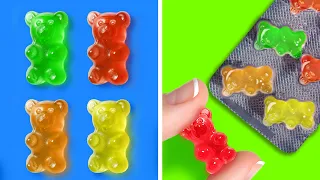 Gummy Bears Challenge!? Surprisingly Useful Crafts and HACKS