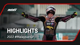 Moto2™ Race Highlights | 2022 #MalaysianGP 🇲🇾