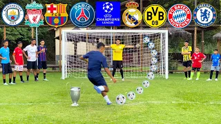 UEFA CHAMPIONS LEAGUE PENALTY CHALLENGE ‹ Rikinho ›