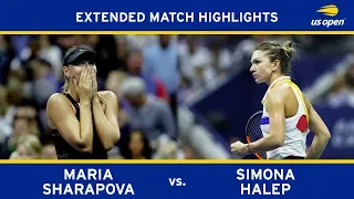 Maria Sharapova vs Simona Halep | US Open 2017 R1