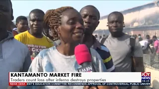 Kantamanto Market Fire: Traders count loss after inferno destroys properties - News Desk  (16-12-20)