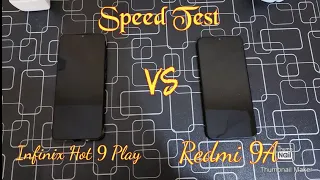 Redmi 9A Vs Infinix Hot 9 Play Speed Test and Comparison